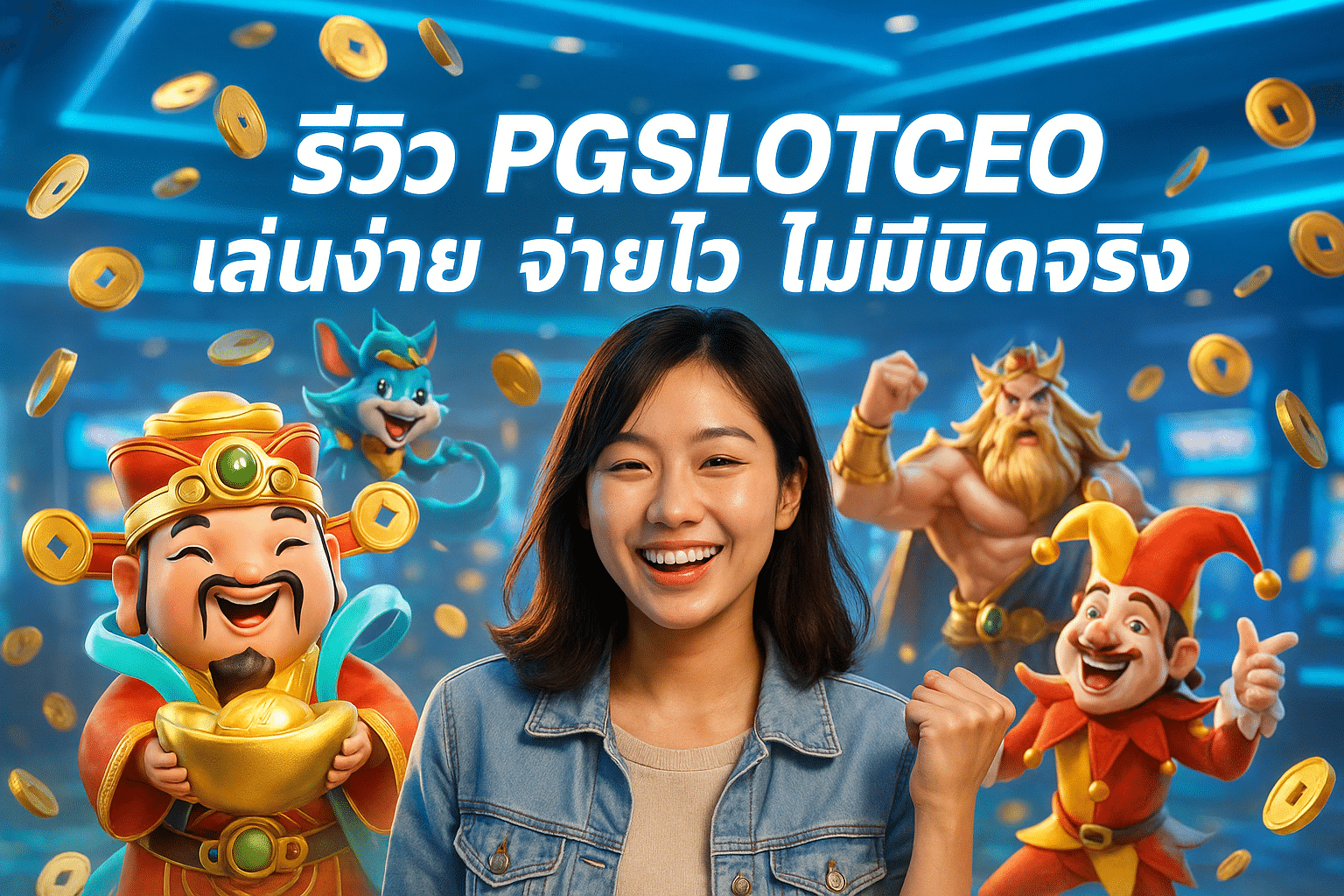 รีวิว PGSLOTCEO เล่นง่าย จ่ายไว ไม่มีบิดจริง